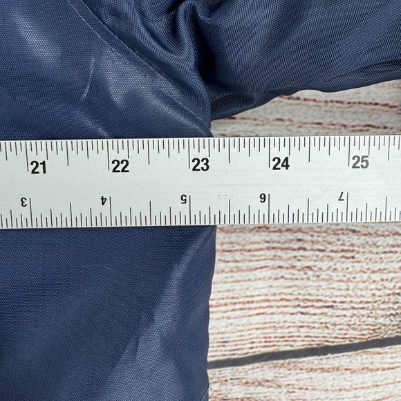 VTG Reebok NHL New York Rangers Embroidered Park Jacket Youth Size XL 18-20 Blue - Picture 11 of 16